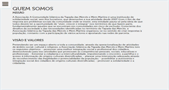 Desktop Screenshot of acitm.bolsadovoluntariado.pt